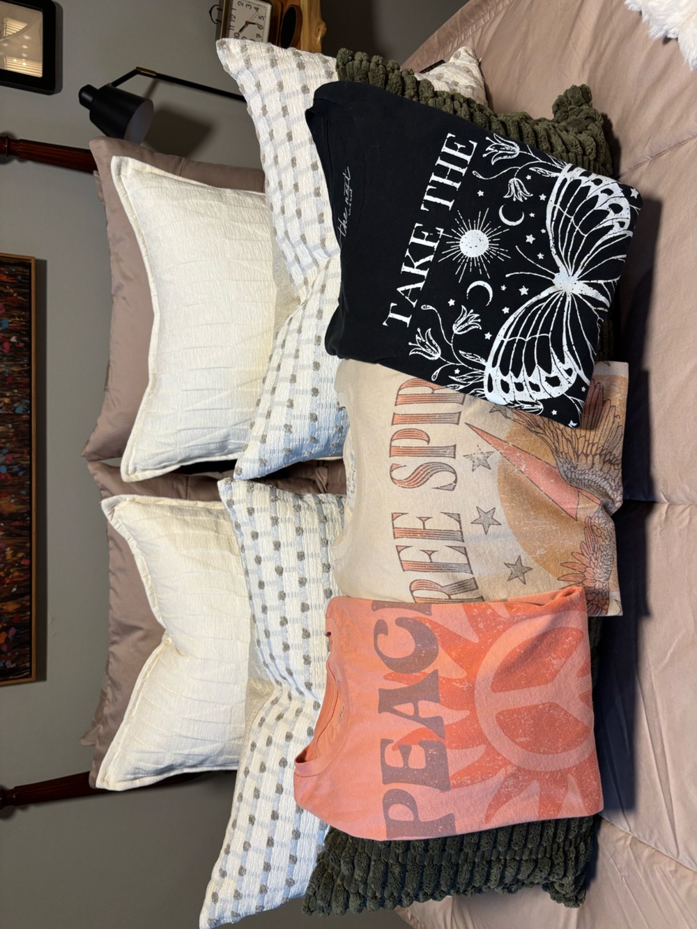 Three Bird Nest Set of 3 Graphic Tees